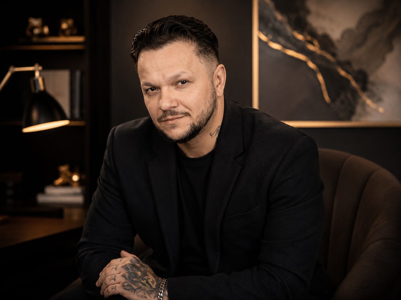 Porträt von Stanislaw Derksen